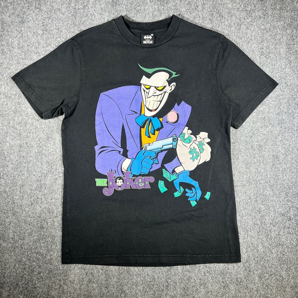 Batman Joker Harley Quinn Double Sided T-Shirt Shoe Palace Black Small